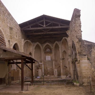 l'église en ruine