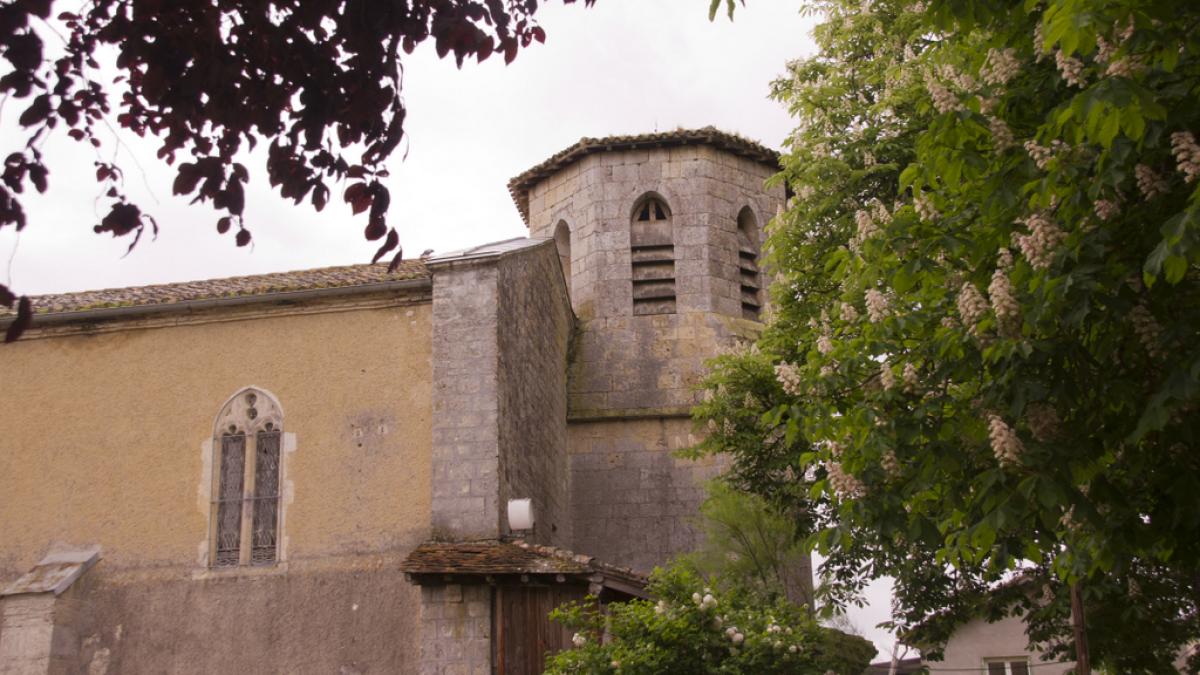 Castet-Arrouy le clocher octogonal
